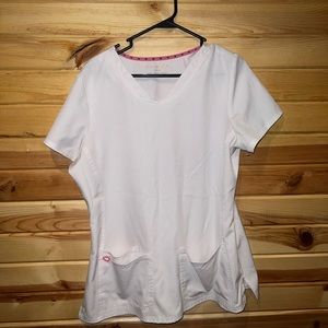 Heart soul scrub top